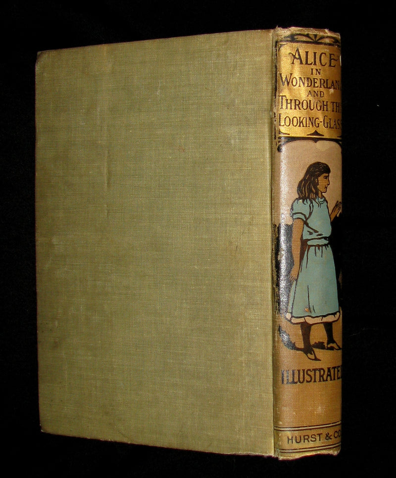 1900 Rare edition - Alice's Adventures in Wonderland & Through the Looking-Glass by Lewis Carroll