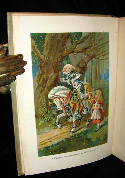 1900 Rare edition - Alice's Adventures in Wonderland & Through the Looking-Glass by Lewis Carroll