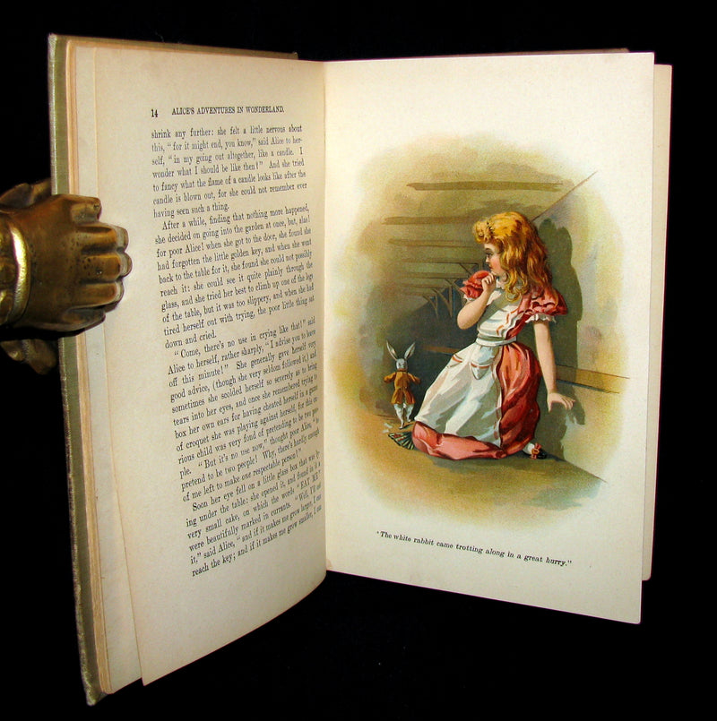 1900 Rare edition - Alice's Adventures in Wonderland & Through the Looking-Glass by Lewis Carroll
