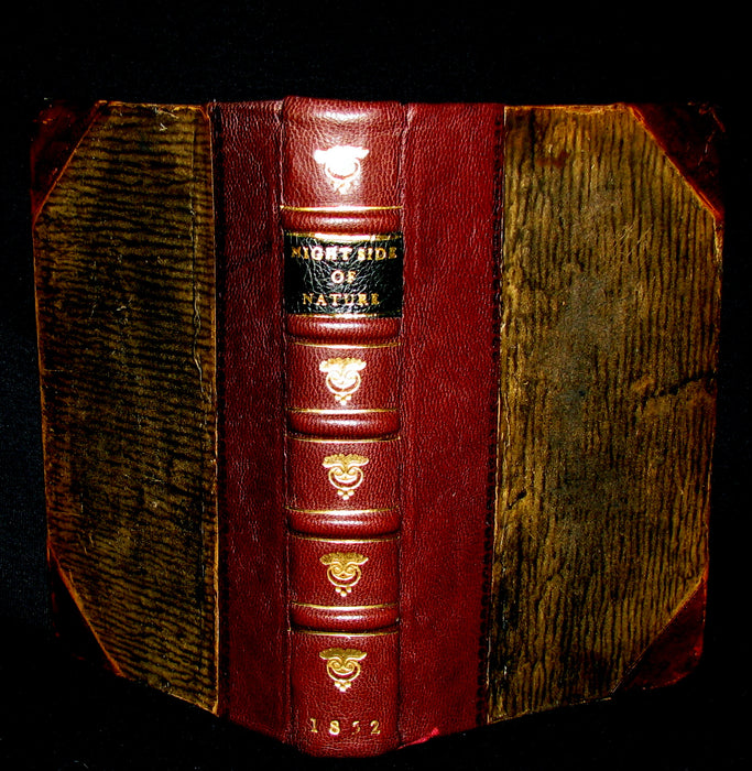 1852 Rare Victorian Book- Ghosts and Ghost Seers or The Night Side of Nature. Poltergeist.