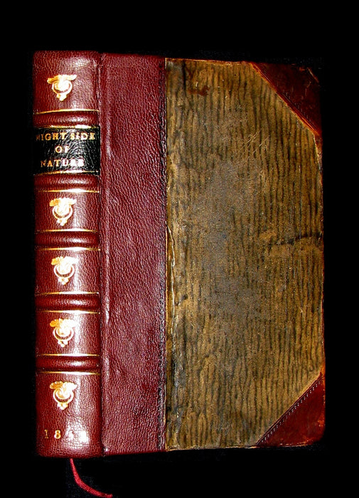 1852 Rare Victorian Book- Ghosts and Ghost Seers or The Night Side of Nature. Poltergeist.