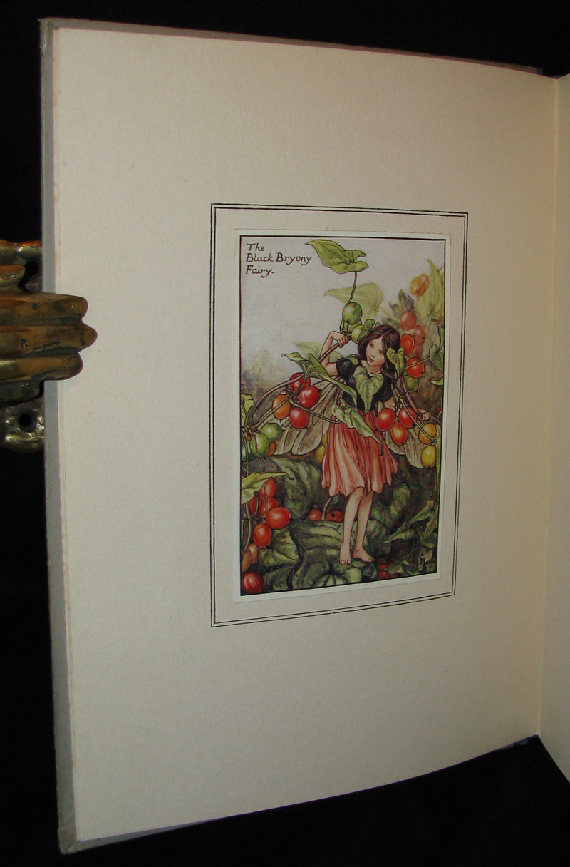 1927 First Edition - Cicely Mary Barker - Autumn Songs with Music from "Flower Fairies of the Autumn"