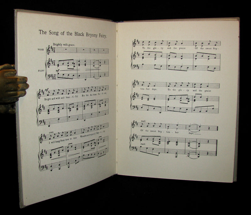 1927 First Edition - Cicely Mary Barker - Autumn Songs with Music from "Flower Fairies of the Autumn"