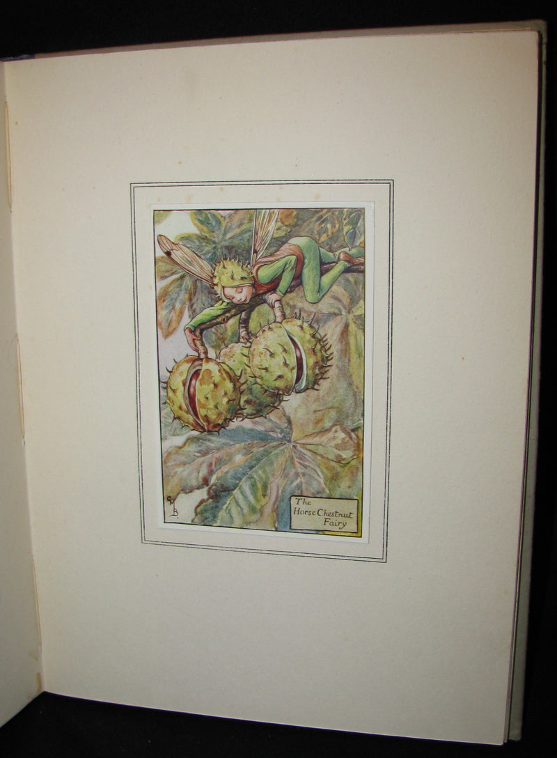 1927 First Edition - Cicely Mary Barker - Autumn Songs with Music from "Flower Fairies of the Autumn"