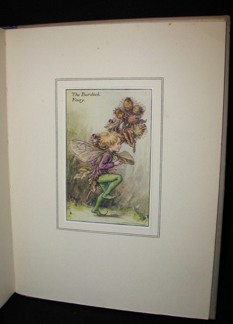 1927 First Edition - Cicely Mary Barker - Autumn Songs with Music from "Flower Fairies of the Autumn"