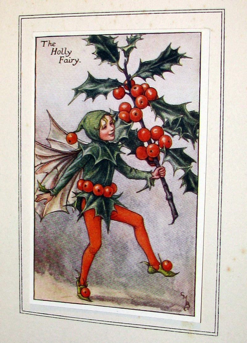 1927 First Edition - Cicely Mary Barker - Autumn Songs with Music from "Flower Fairies of the Autumn"