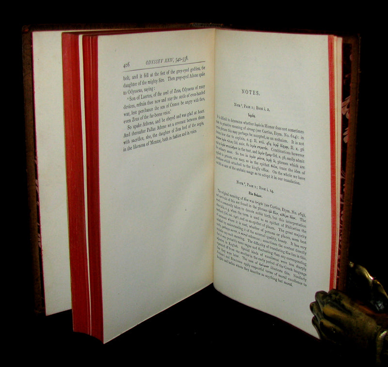 1879 Rare Book - The Odyssey of Homer translated by Andrew Lang