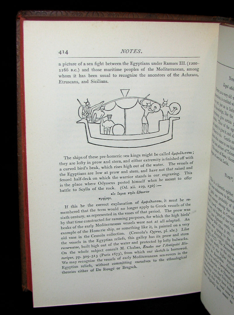 1879 Rare Book - The Odyssey of Homer translated by Andrew Lang