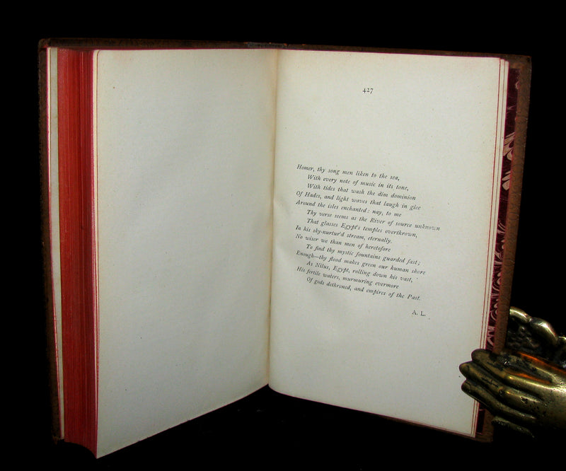 1879 Rare Book - The Odyssey of Homer translated by Andrew Lang