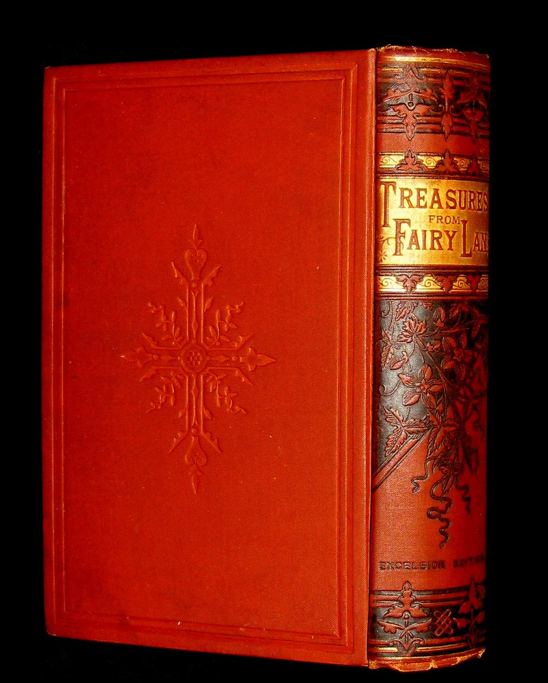 1880 Rare Victorian Book ~ Treasures from FAIRY LAND by Raymond and Greenwood.