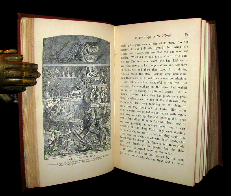 1880 Rare Victorian Book ~ Treasures from FAIRY LAND by Raymond and Greenwood.