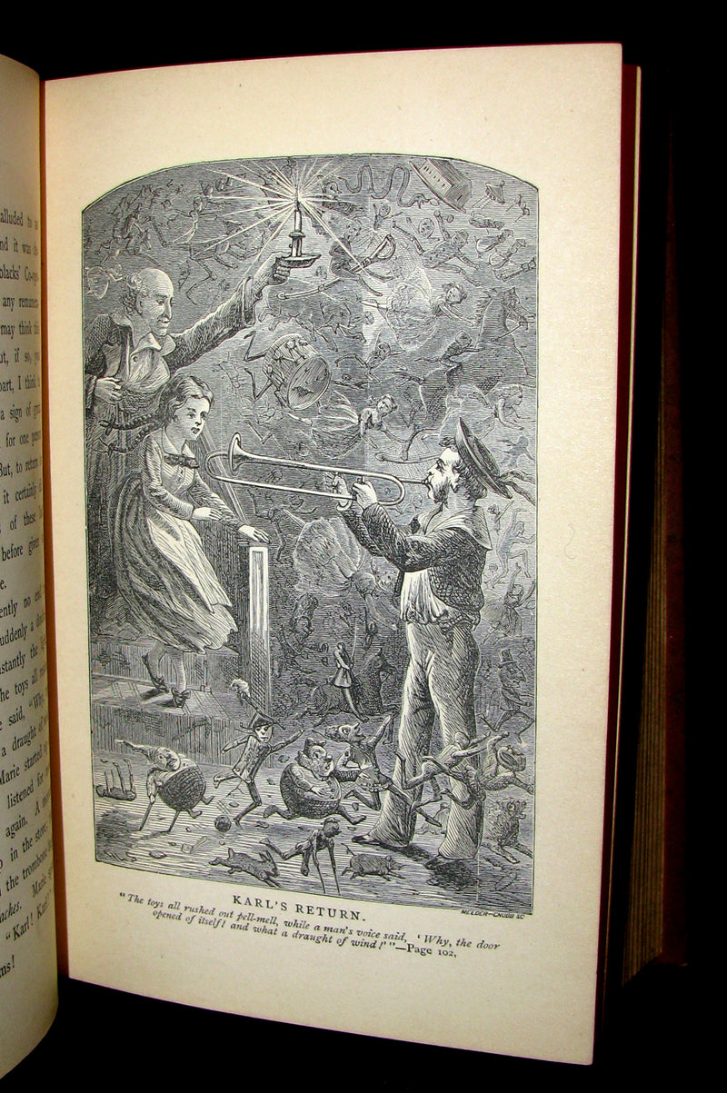 1880 Rare Victorian Book ~ Treasures from FAIRY LAND by Raymond and Greenwood.