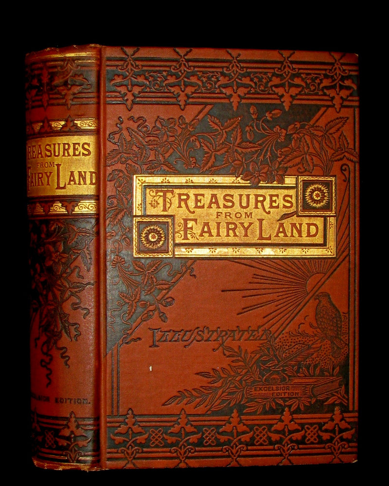 1880 Rare Victorian Book ~ Treasures from FAIRY LAND by Raymond and Greenwood.