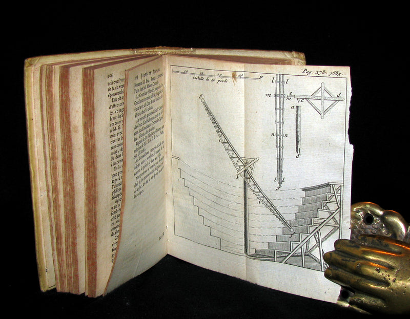 1686 Rare French Book - Scientists' Journal for year 1685 - lunar eclipse & various subjects