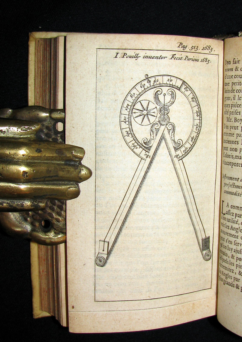 1686 Rare French Book - Scientists' Journal for year 1685 - lunar eclipse & various subjects