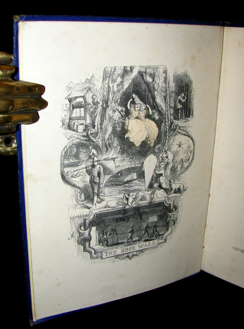 1858 Rare Victorian Book - Voices Of the Night by Henry Wadsworth Longfellow