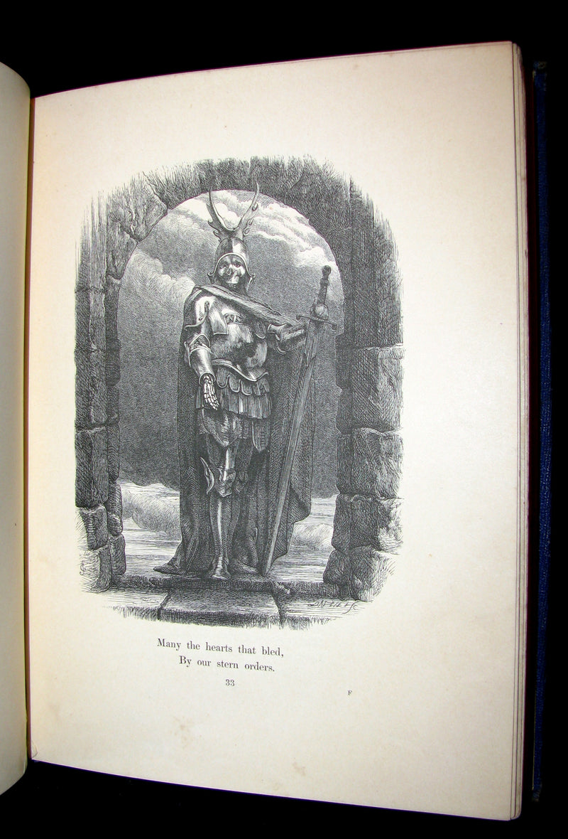 1858 Rare Victorian Book - Voices Of the Night by Henry Wadsworth Longfellow