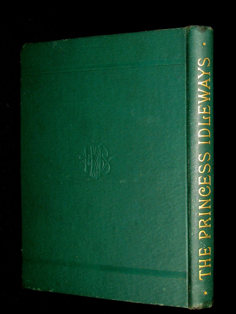 1880 Rare Victorian Book ~ The Princess Idleways a Fairy Story by Mrs. W. J. Hays. Illustrated.