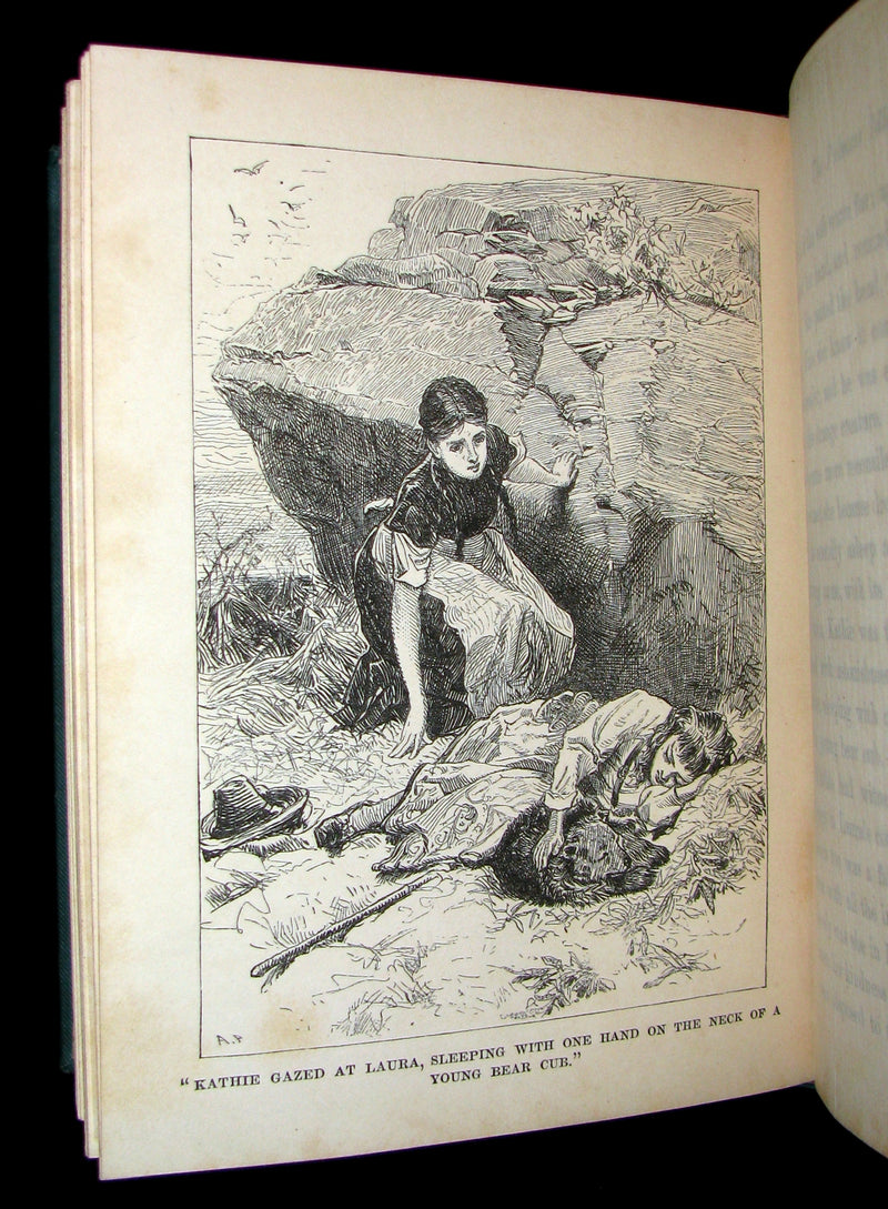 1880 Rare Victorian Book ~ The Princess Idleways a Fairy Story by Mrs. W. J. Hays. Illustrated.