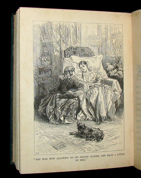 1880 Rare Victorian Book ~ The Princess Idleways a Fairy Story by Mrs. W. J. Hays. Illustrated.