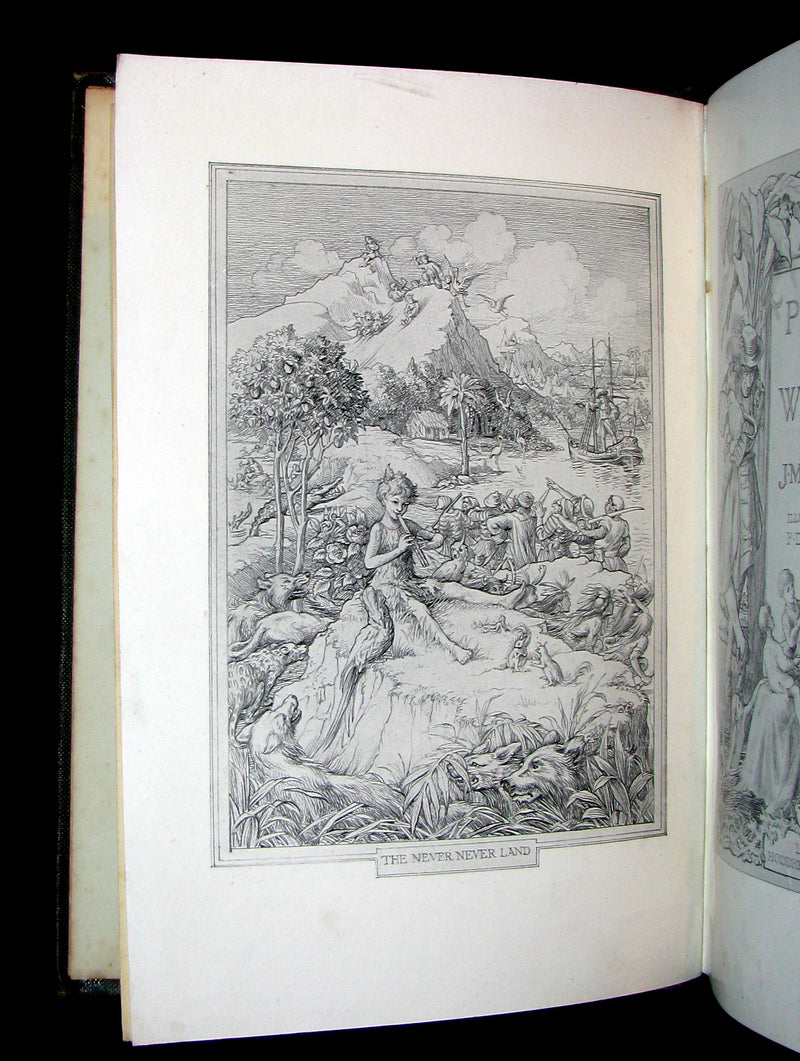 1911 Rare Book  - Peter Pan First UK Edition - Peter and Wendy by James Matthew Barrie