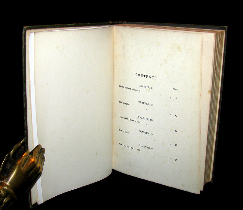 1911 Rare Book  - Peter Pan First UK Edition - Peter and Wendy by James Matthew Barrie