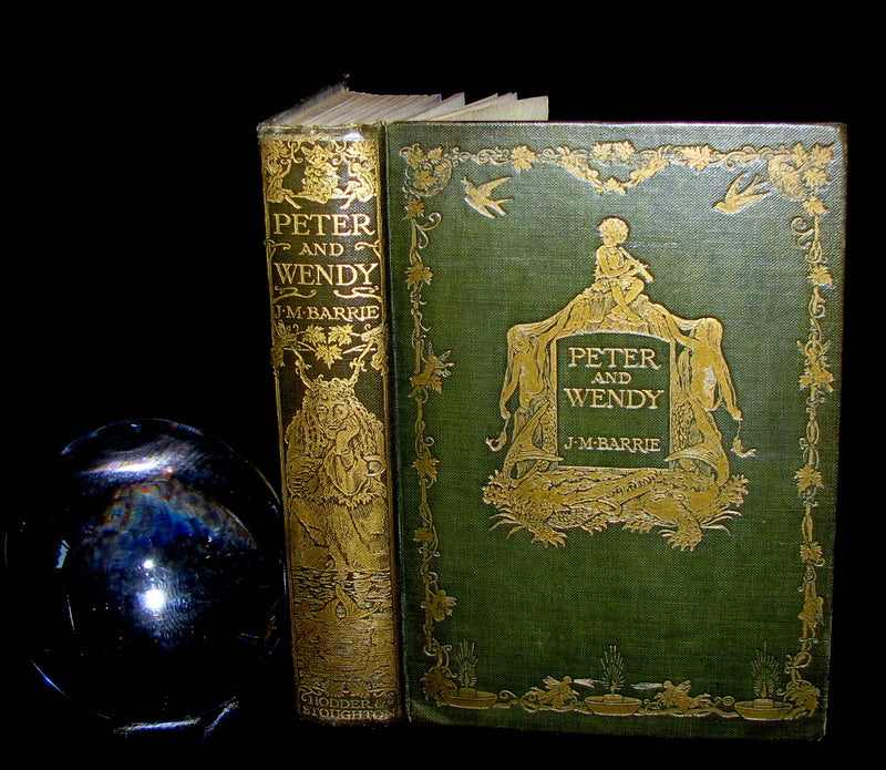 1911 Rare Book  - Peter Pan First UK Edition - Peter and Wendy by James Matthew Barrie