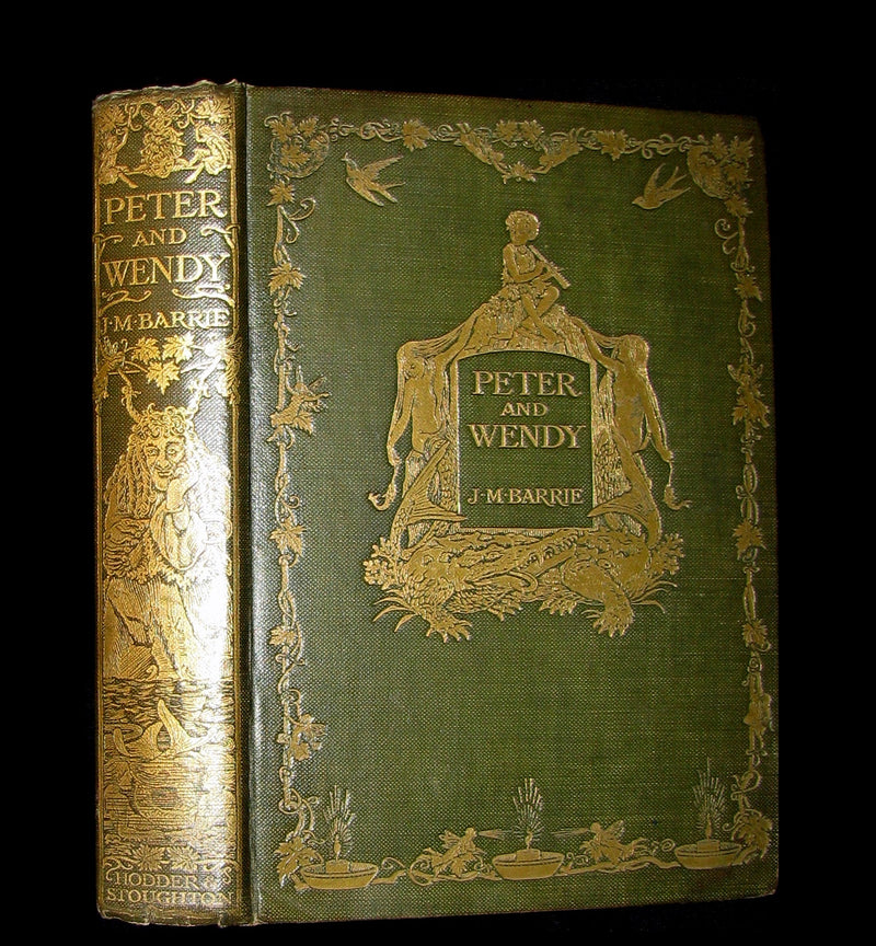 1911 Rare Book  - Peter Pan First UK Edition - Peter and Wendy by James Matthew Barrie