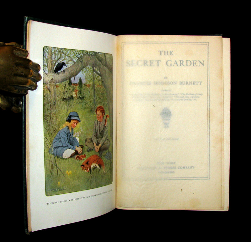 1911 Rare Book - The Secret Garden by Frances Hodgson Burnett. Second Edition.