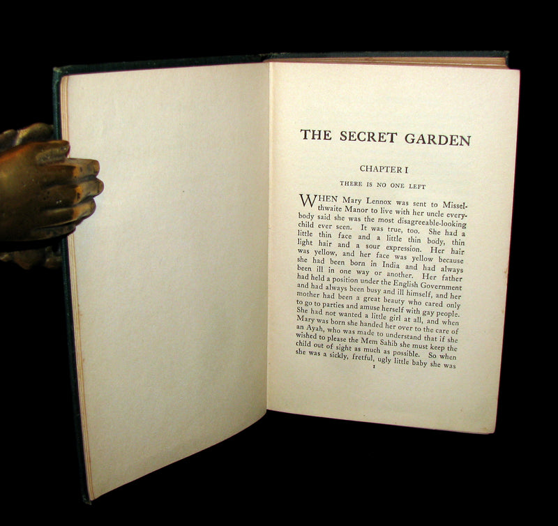 1911 Rare Book - The Secret Garden by Frances Hodgson Burnett. Second Edition.