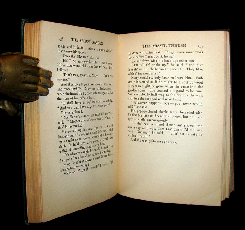 1911 Rare Book - The Secret Garden by Frances Hodgson Burnett. Second Edition.
