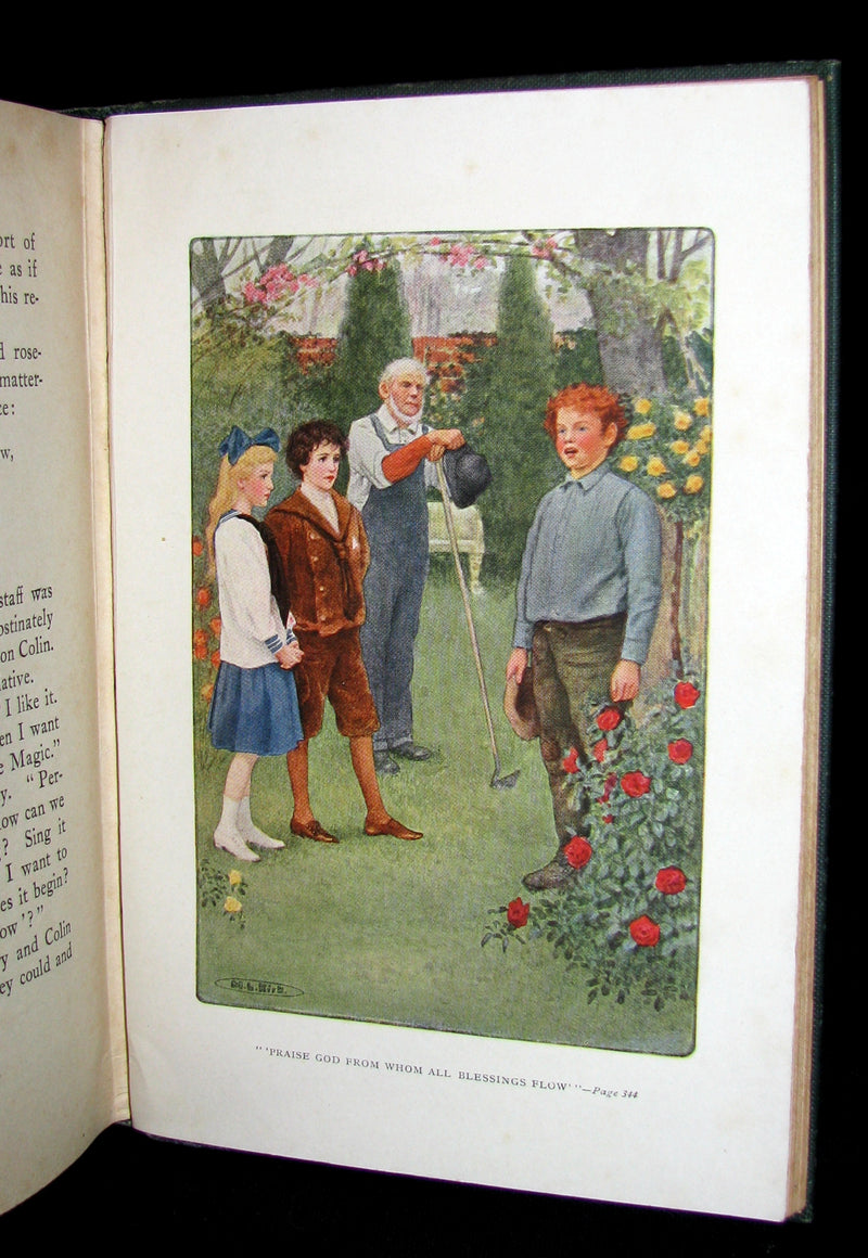 1911 Rare Book - The Secret Garden by Frances Hodgson Burnett. Second Edition.