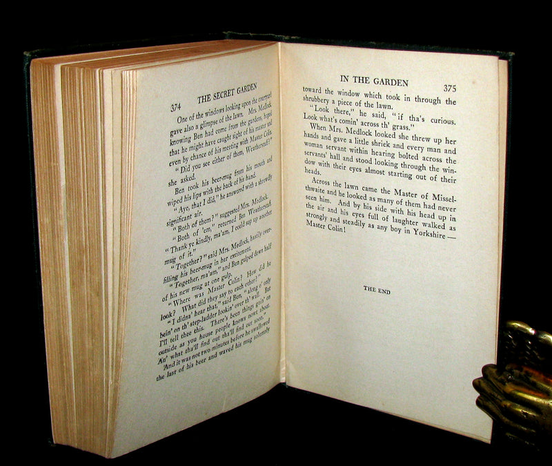 1911 Rare Book - The Secret Garden by Frances Hodgson Burnett. Second Edition.