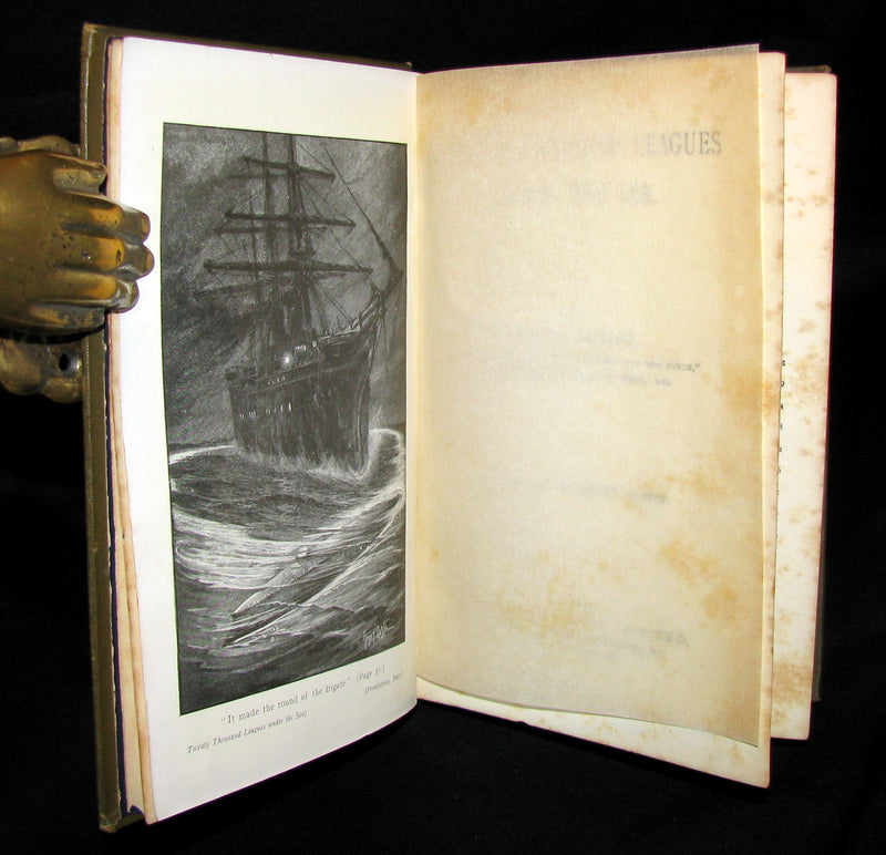 1900 Rare Book - Twenty Thousand Leagues Under the Sea by Jules Verne