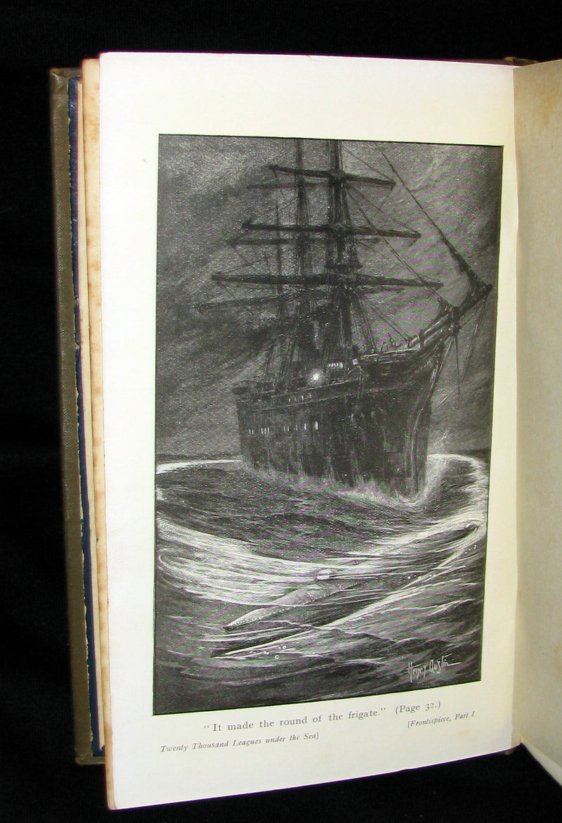 1900 Rare Book - Twenty Thousand Leagues Under the Sea by Jules Verne