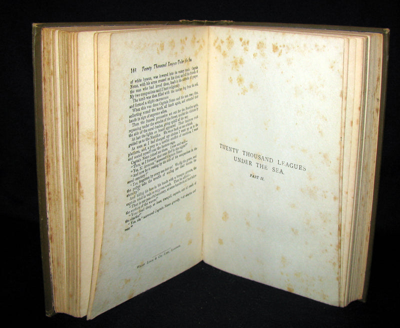 1900 Rare Book - Twenty Thousand Leagues Under the Sea by Jules Verne