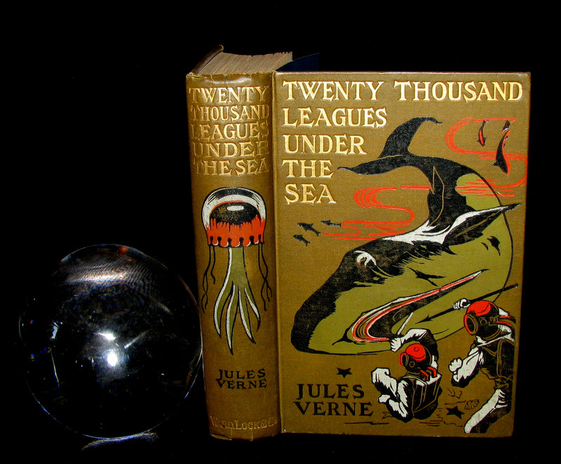 1900 Rare Book - Twenty Thousand Leagues Under the Sea by Jules Verne