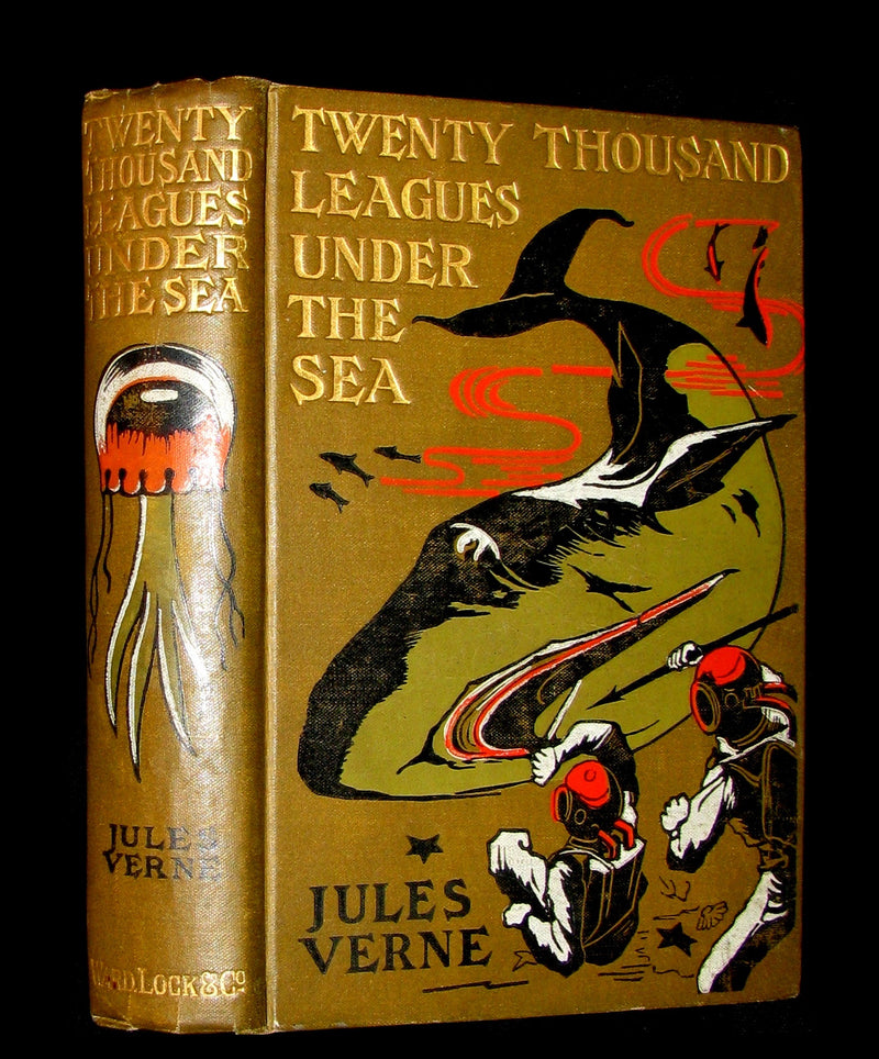 1900 Rare Book - Twenty Thousand Leagues Under the Sea by Jules Verne