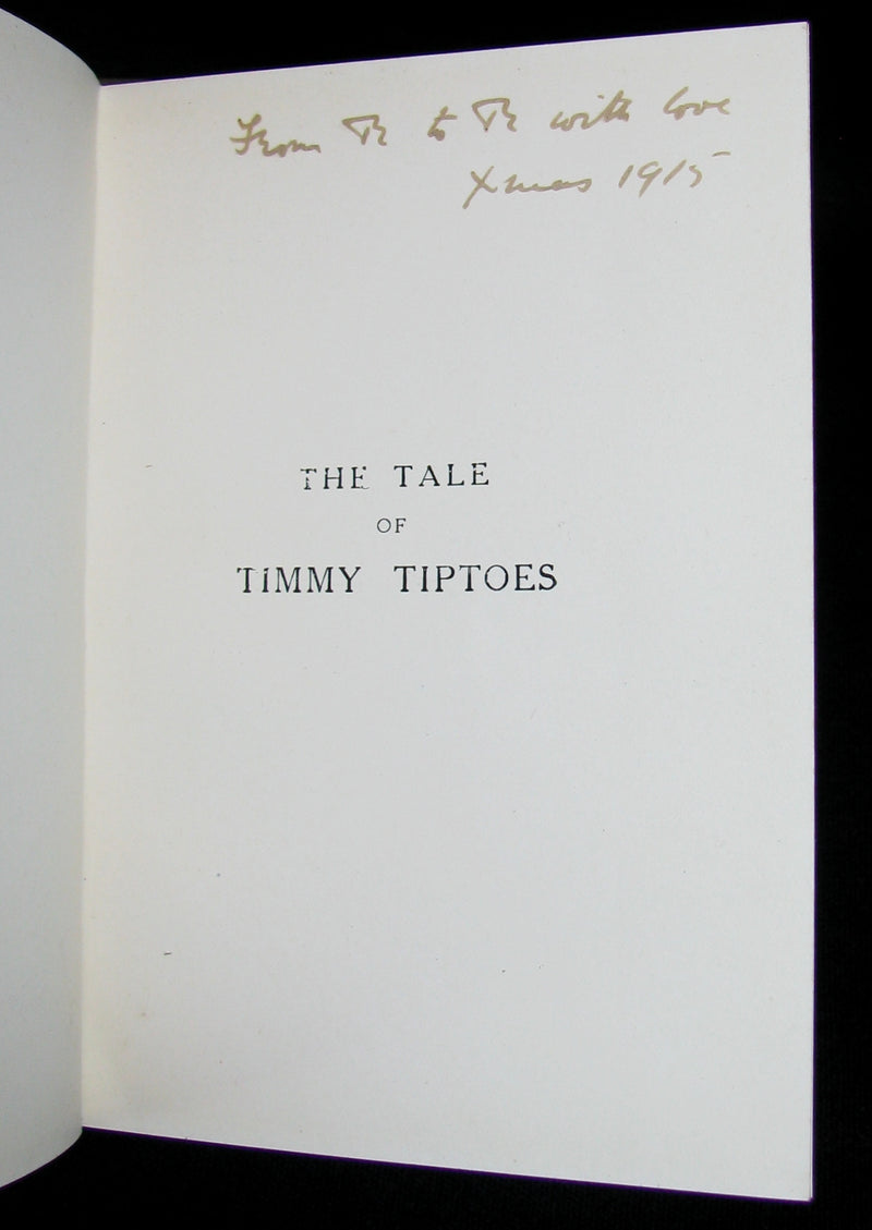 1911 Rare Early American Edition - Beatrix Potter  - THE TALE OF TIMMY TIPTOES