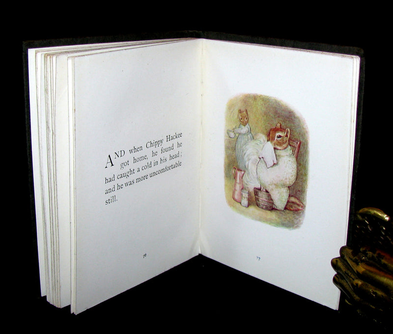 1911 Rare Early American Edition - Beatrix Potter  - THE TALE OF TIMMY TIPTOES