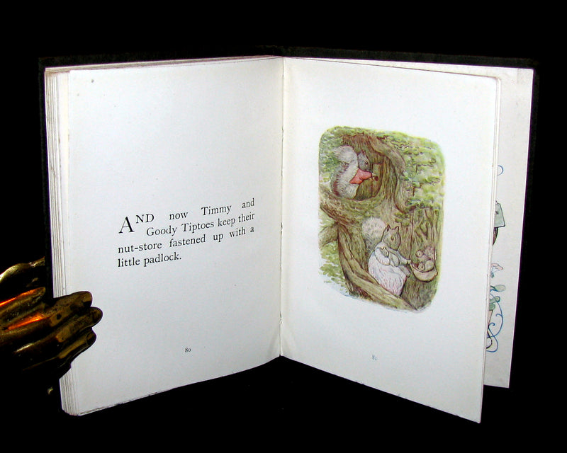 1911 Rare Early American Edition - Beatrix Potter  - THE TALE OF TIMMY TIPTOES