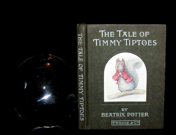 1911 Rare Early American Edition - Beatrix Potter  - THE TALE OF TIMMY TIPTOES