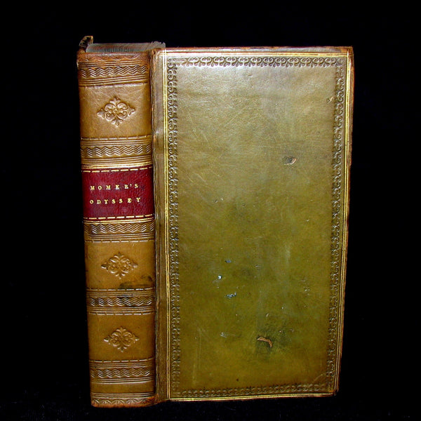 1807 Rare Book - The Odyssey of Homer -to Which is Added The Battle of the Frogs and Mice.