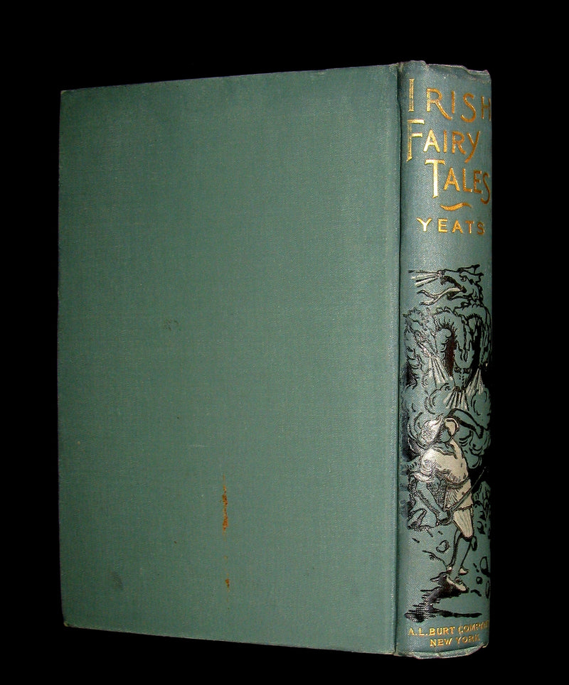 1890 Scarce Victorian Book - Irish Fairy and Folk Tales illustrated by Henry Justice Ford