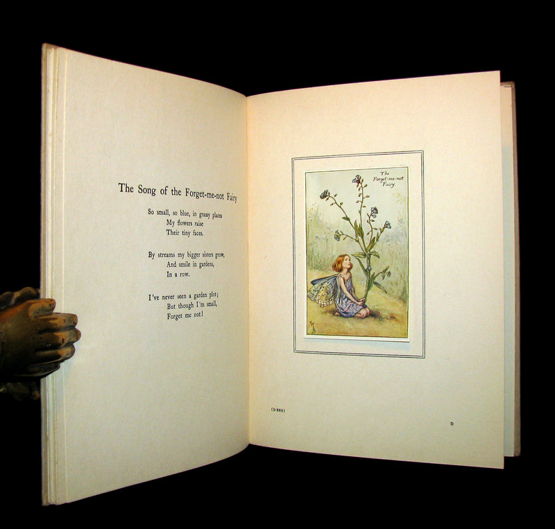 1927 First Edition - Cicely Mary Barker - Summer Songs with Music from "Flower Fairies of the Summer"