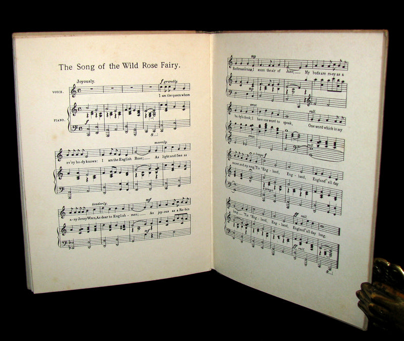 1927 First Edition - Cicely Mary Barker - Summer Songs with Music from "Flower Fairies of the Summer"