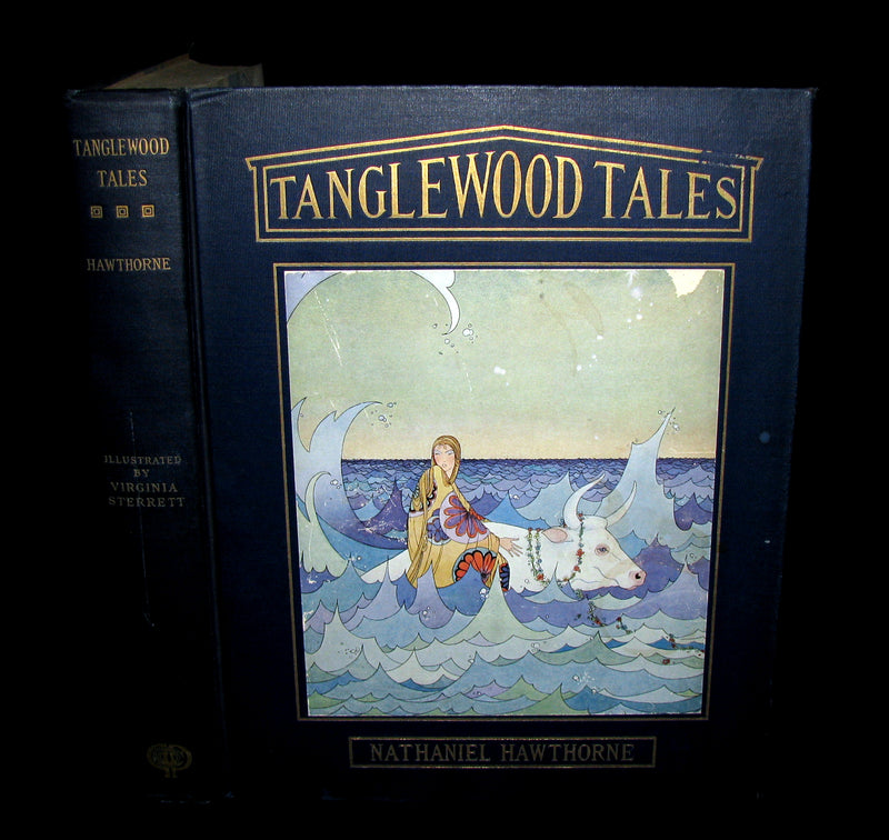 1921 - Tanglewood Tales by Nathaniel Hawthorne illustrated by Virginia Frances Sterrett
