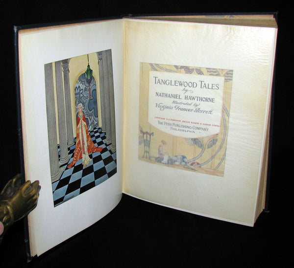 1921 - Tanglewood Tales by Nathaniel Hawthorne illustrated by Virginia Frances Sterrett