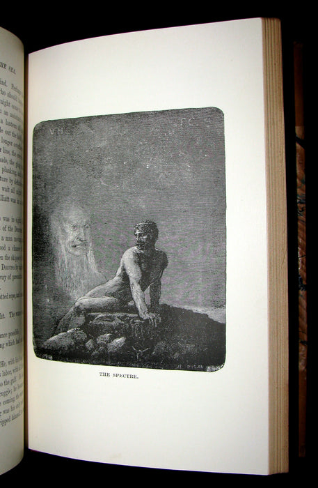 1888 Rare Victorian Book set - Victor Hugo Works - Notre-Dame, Les Miserables, etc.