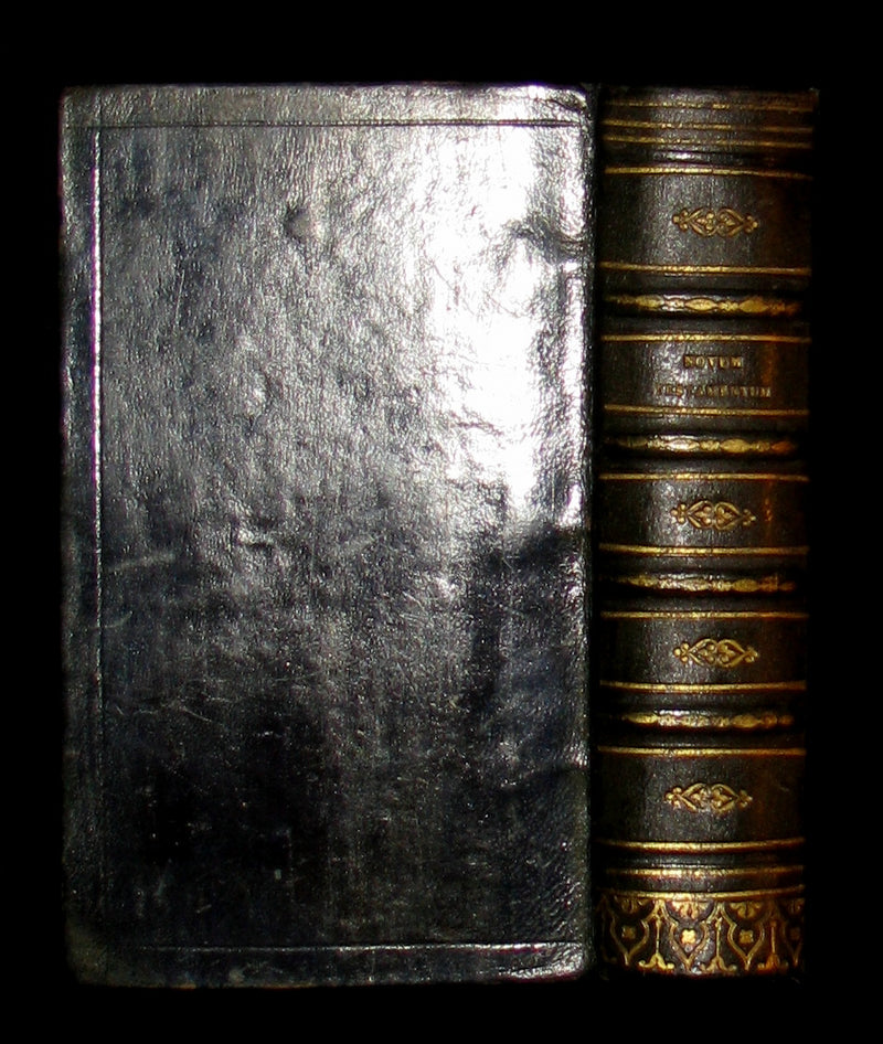 1696 Rare Latin Book - Novum Jesu Christi Testamentum - New Testament